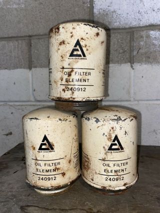 Vintage Allis Chalmers Oil Filters