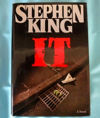 Vtg 1986 1st Ed.  " It " By Stephen King The Losers,  & The Scariest Clown In Maine