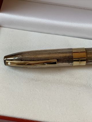 SHEAFFER Legacy Sterling Fountain Pen 848 - 0 Medium 18k Nb 3