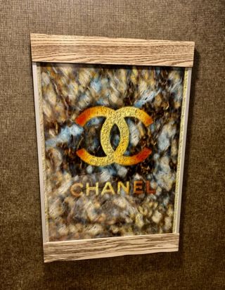 Chanel Store Display Wall Art Picture Print 16.  5” W X 24” T Awesome
