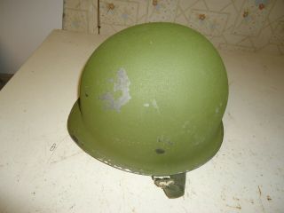 Ww2 U.  S.  Army Front Seam,  Swival Bail M1 Helmet