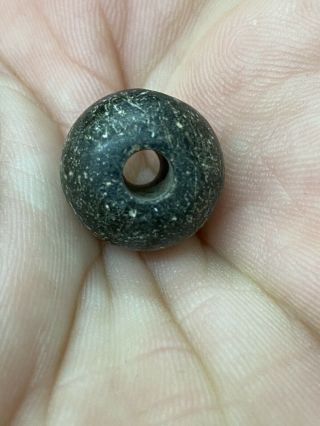 (5) Larger Drilled Stone Bead / Pendant From Arizona Hohokam Anasazi