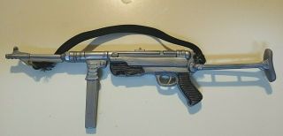 Gi Joe - Vintage - 1966 S.  O.  T.  W - - German Solider - Mp - 40 Machine Gun - Stem Repaired