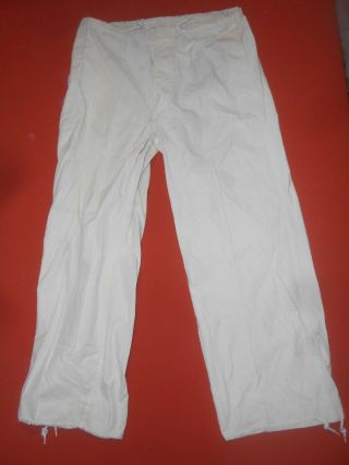 U.  S.  Army : 1944 Wwii - 10th.  Mountain Trousers,  Field,  Over White 1944 Ww2 -