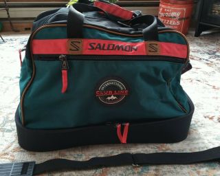 Salomon Ski Boot Bag Club Line International Vintage