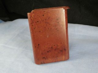British Made Vintage Art Deco Bakelite Cigarette Holder Vesta Case Pocket Box