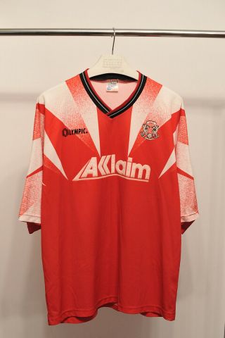 Ultrarare Vintage Leyton Orient Home Football Shirt 1996 - 1997 Size 46 - 48