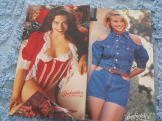 Two Vintage Frederick ' s of Hollywood Catalogs 2