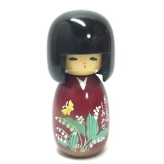 Top Recommended 12.  6cm Flowers " Happiness " Kokeshi No.  Sz0121