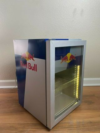 Red Bull Mini Fridge W/led Lights | Next Day Dispatch