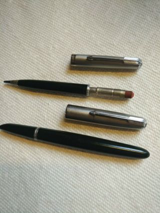Vintage Parker 51 Pen And Pencil Set In Case 2