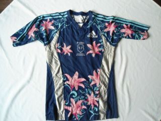 Vintage Paris Stade Francais Rugby Jersey Shirt Size Med