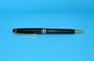 Montblanc Meisterstuck Classic,  Black Ballpoint Pen With Gold Metal Work