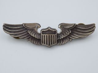 Wwii Us Army Air Force 3 " Pilot Wings Gemsco