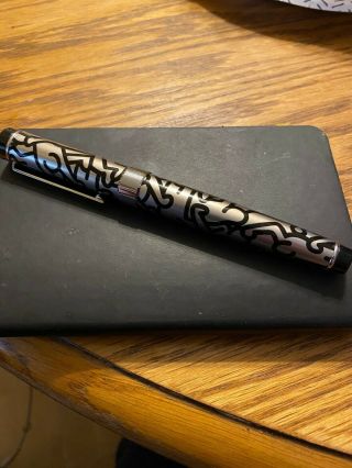 Archived Acme Studio Keith Haring “doubles Silver " Roller Ball Pen