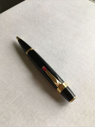 Classic Montblanc Boheme Rouge Ballpoint Pen Ruby Mini 25200 4.  25 " Pen