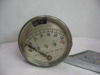 Cadillac Motor Car Co Speedometer 1909 1919 1911 1912 Standard Thermometer Co