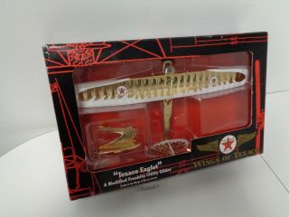 2 Wings Of Texaco Gold Eaglet Utility Glider Airplane Limited 2002 10 In Series