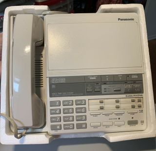 Vintage Panasonic Easa - Phone Kx - T2460 Integrated Telephone Answering System