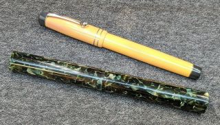 Fountain Pens,  Newton Shinobi,  And Handmade