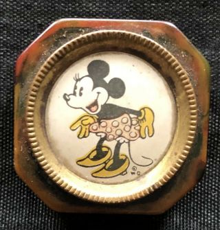 Vintage Disney 1930’s Minnie Mouse Bakelite Pencil Sharpener