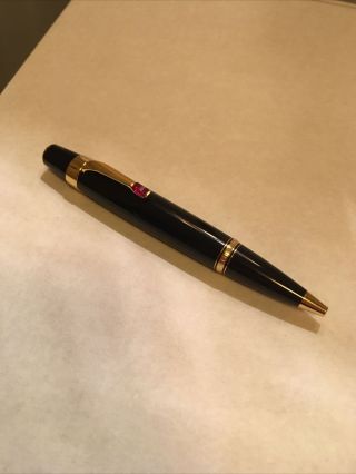 Classic Montblanc Boheme Rouge Ballpoint Pen Ruby Mini 25200 U0002760 4.  25 " Pen