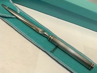 Tiffany & Co.  Silver Plated Letter Opener 7 ".  - C802