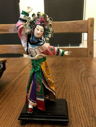 Antique/ Vintage Chinese Paper Mache Composition Opera Doll