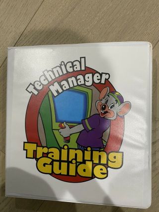 Rare: Chuck E Cheese’s Technical Manager Training Guide