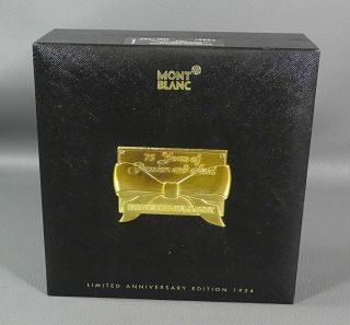 Montblanc Meisterstuck Ballpoint Pen 116 Ltd Anniversary Edition 1924 Box Only