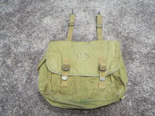 1940 Dated U.  S.  Musette Bag