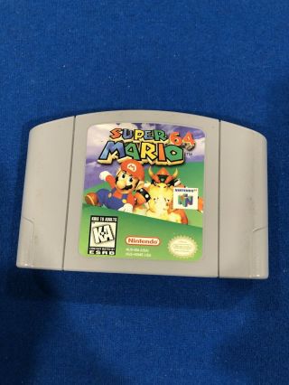 Nintendo 64 Mario 64 Vintage N64