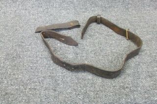 Wwii Japanese Arisaka Rifle Leather Sling
