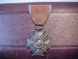 Wwii Or Prior Poland Polish Cross Of Merit Order Medal Rp