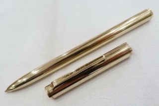 Alfred Dunhill Rolled Gold Roller Ball Pen C1970 