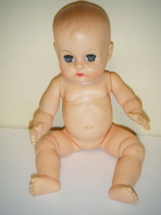 Vintage Vogue 8 " Rubber Baby Doll Open/close Eyes