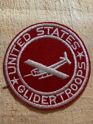 Wwii/ww2/post? Us Army Patch - United States Glider Troops - Beauty