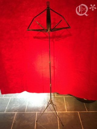 Vintage Wittner Music Stand Germany With Case