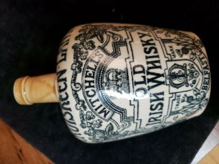Mitchell ' s Old Irish Whiskey Jug.  No chips.  7 1/2 