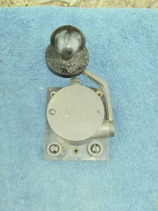 Vintage Ww2 Ww 11 U S Army Signal Corps Flame Proof Telegraph Key 1941 J5a