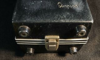 Simpson Model 360 - 2 Run II Digital Multi - Meter Vintage Hard Case xsv5 2