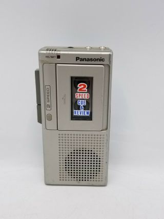 Panasonic Microcassette Recorder 2 Speed Rn - 120a Vintage