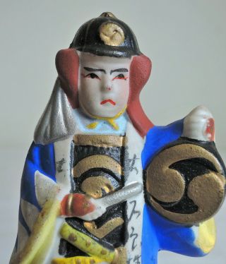 5.  5 Inch Japanese Vintage Porcelain Doll : Yoshio (kuranosuke) Ohishi Chushingura