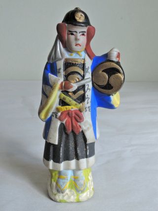 5.  5 inch Japanese Vintage Porcelain doll : Yoshio (Kuranosuke) Ohishi Chushingura 2