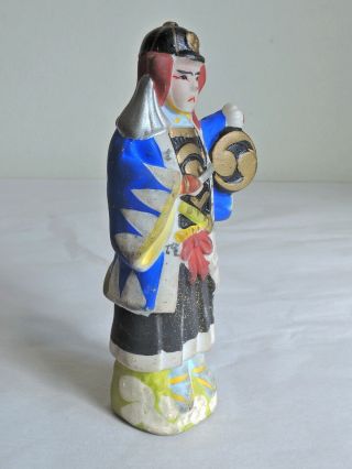 5.  5 inch Japanese Vintage Porcelain doll : Yoshio (Kuranosuke) Ohishi Chushingura 3