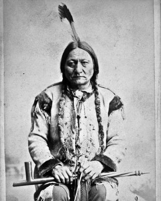 11x14 Native American Photo: Sitting Bull,  Hunkpapa Lakota Indian Holy Man