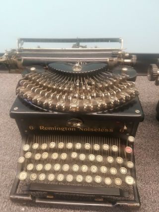 Remington Noiseless 6 Typewriter Sn Qs7019 Rebuilt Syracuse Ny For Repair