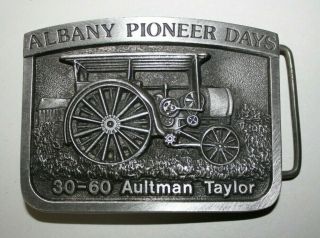 Belt Buckle Albany Pioneer Days 30 - 60 Aultman Taylor Limited Edition Serial Num.
