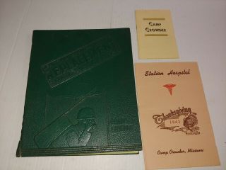 Us Camp Crowder Central Signal Corps Replacement Training Center Book,