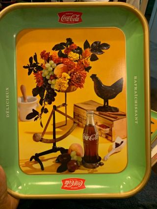1957 French Canadian Coca Cola Serving Tray